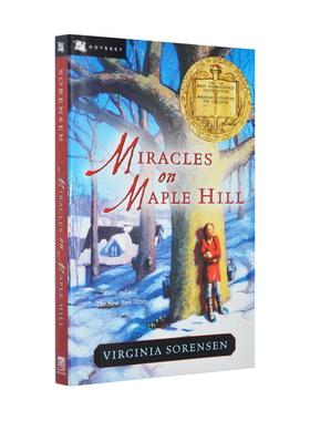 进口原版 *枫树山的奇迹 英文原版 Miracles on Maple Hill 纽伯瑞金奖 儿童文学 6-12岁   Houghton Mifflin