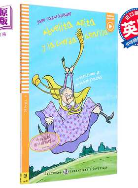 进口原版 *ELi Readers Young Abuelita Anita y la cuerda amarilla 安妮塔奶奶和黄绳子 含音频 西班牙语原版儿童   ELI Publish