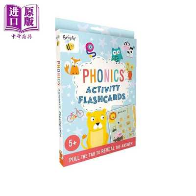 进口原版 *Phonics Activity Flashcards 自然拼读 语音活动卡 英文原版进口 低幼儿童英语启蒙学习卡片   Autumn Publishing Ltd