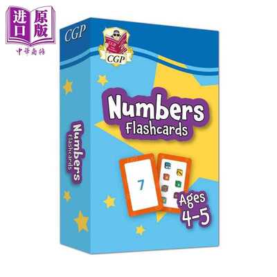 进口原版 *4-5岁的新数字抽认卡 非常适合家庭学习 New Numbers cards for Ages 4-5 perfect for home learning原   Coordination