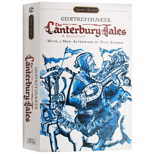 英文原版 杰弗雷喬叟代表作Geoffrey Tales 進(jìn)口原版 坎特伯雷故事集 進(jìn)口英語書籍 英國詩歌之父 Canterbury The 小說 ChaＵＣer