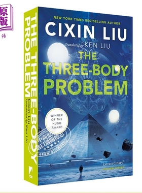 进口原版 *三体1 刘慈欣 美版 平装 The Three Body Problem雨果奖获奖作   Simon Publications