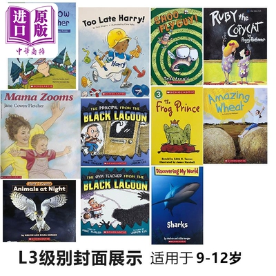 进口原版 *学乐小学初中一年级阅读策略GR亲子阅读精选3级套装11册 Guided Reading Collections L3 英文原版进口含   Scholastic