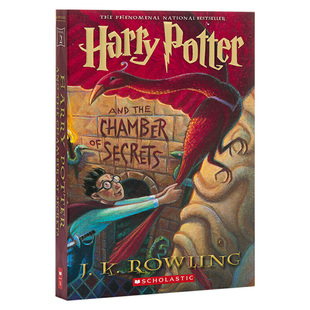 美国经典 Chamber Secrets Scholastic 进口原版 Potter 平装 哈利波特英 英文原版 版 and Harry 哈利波特与密室 哈利波特2
