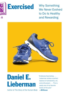 进口原版 *锻炼 英文原版 Exercised Daniel Lieberman   VintageUSA