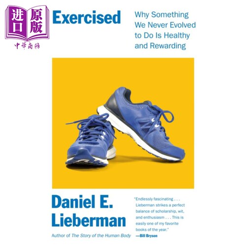 进口原版 *锻炼 英文原版 Exercised Daniel Lieberman   VintageUSA