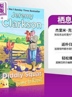 进口原版 *杰里米 克拉克森 栖息地 平装 英文原版 Diddly Squat Home to Roost Jeremy Clarkson   Penguin UK