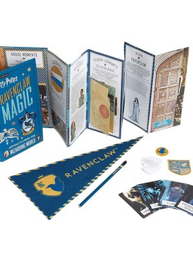 进口原版 瑞雅进口 Harry Potter Ravenclaw Magic Artifacts from the Wizarding World 拉文克劳学院 魔法道具折叠书 儿童 Jo