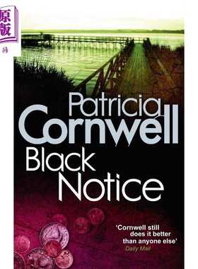 进口原版 *首席女法医 10 黑色通告 Black Notice  英文原版 Patricia Cornwell 惊悚小说 Kay Scarpetta 同名影视   Little Brown