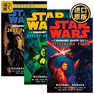 进口原版 英文原版 Star Wars Coruscant Nights 星球大战 科洛桑之夜系列3册 科幻小说 英文版 进口英语原版书籍   Random
