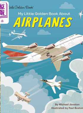 进口原版 *小金书 关于飞机的书My Little Golden Book about Airplanes英文原版 儿童绘本 早教认知 亲子图画故事    Golden Book