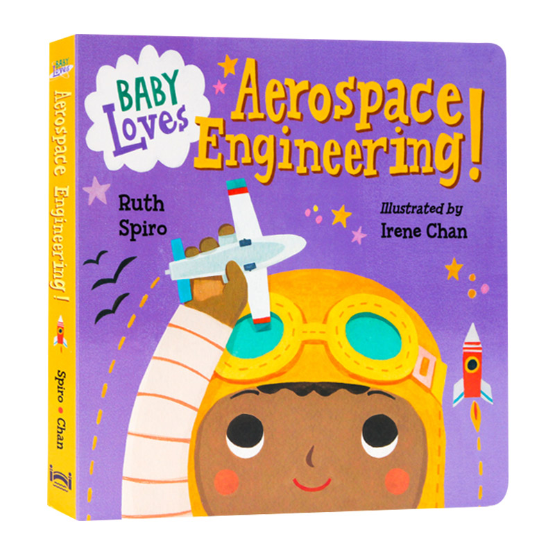 进口原版 宝宝爱科学 小鸟与航天工程 Ruth Spiro 英文原版 Baby Loves Aerospace Engineering 全英文版进口原版英语书籍