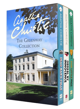 进口原版 阿加莎作品三册盒装 英文原版小说 Agatha Christie's Greenway Collection 古宅迷踪 啤酒谋杀案 无妄之灾 进口英语