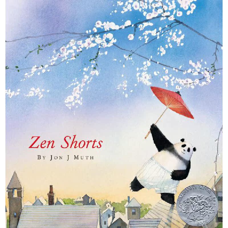 进口原版 英文原版 禅的故事 凯迪克奖 精装绘本 Zen Shorts by Jon J Muth   暂无出版社信息