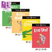 ELT Penguin 企鹅阅读分级指导1级 Roald Graded Readers Puffin Reader原版 进口原版 罗尔德达尔英语分级小说4册 Dahl
