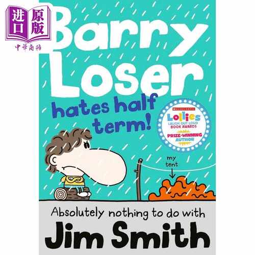 进口原版 *倒霉蛋巴里 我不喜欢训练营 The Barry Loser Hates Half Term 英文原版 儿童插画故事书 幽默笑话 进口   FARSHORE