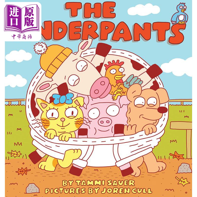 进口原版 *Joren Cull The Underpants 只穿内衣的动物 英文原版 进口图书   SCHOLASTIC US