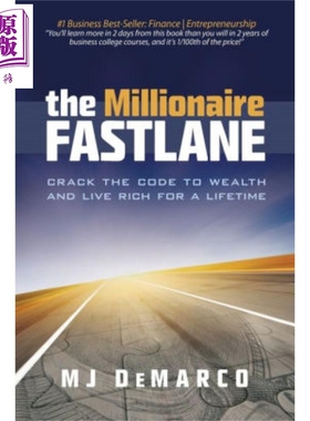 进口原版 *百万富翁快车道 英文原版 The Millionaire Fastlane DeMarco   Viperion Publishing