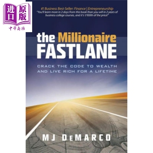 进口原版 *百万富翁快车道 英文原版 The Millionaire Fastlane DeMarco   Viperion Publishing