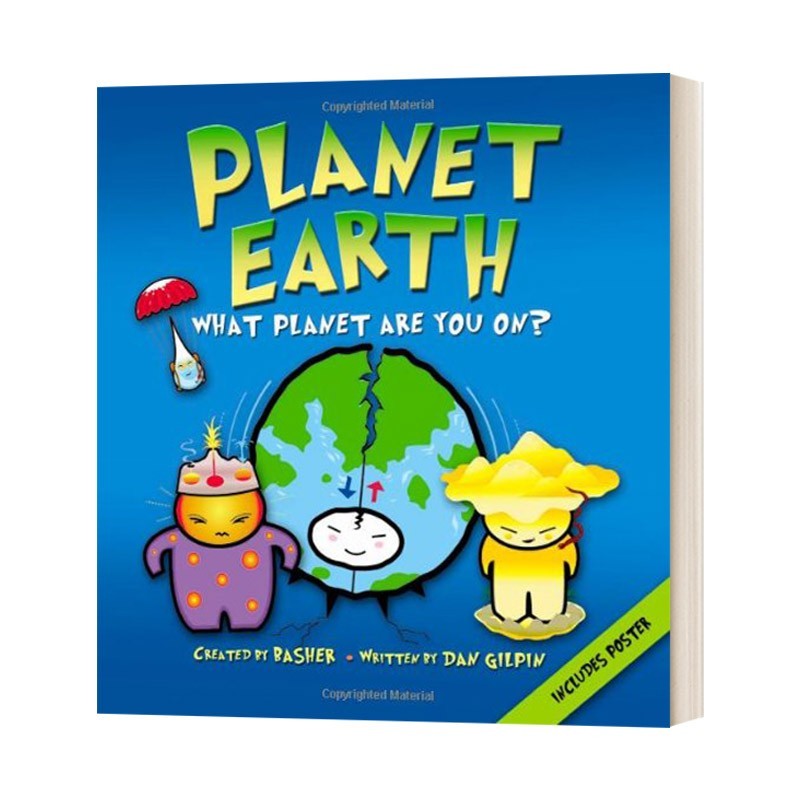 进口原版 英文原版 Basher Science Planet Earth 世界上最酷最酷的科学书第1辑 地球 英文版 进口英语原版书籍   Kingfisher