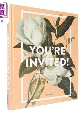 进口原版 *Youre Invited! 进口艺术 你被邀请了：不同场合的请柬设计   Die Gestalten Verlag