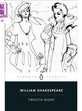 进口原版 *企鹅黑经典 第十二夜 莎士比亚 PBC Twelfth Night 英文原版 William Shakespeare 欧洲文学经典作品   Penguin UK