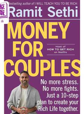 进口原版 *夫妻理财 Netflix 如何致富主持人 企业家拉米特赛迪作品 Money for Couples 英文原版 Ramit Sethi   Workman Publishi