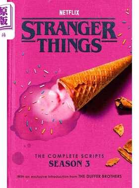 进口原版 *怪奇物语剧本书第3季 英文原版 Stranger Things Scripts 怪奇物语周边 可搭怪奇物语立体书怪奇物语设定   Random Hous