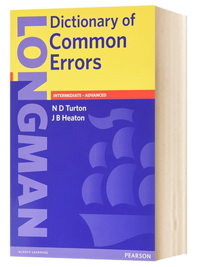 进口原版 英文原版  Longman Dictionary of Common Errors 朗文常见错误词典 朗文英英字典词典 朗文系列词典学习工具书 进口