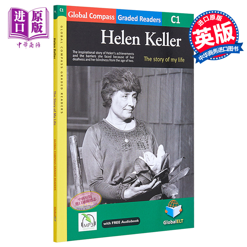 进口原版 *剑桥英语考试附线上音频世界名著读物 Global ELT Helen Keller The Story of my Life 海伦·凯勒 我生   GLOBAL ELT