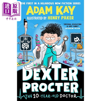 进口原版 *十岁的医生德克斯特 平装 Dexter Procter the 10 Year Old Doctor 英文原版进口童书 小初文学 儿童小说   Puffin UK