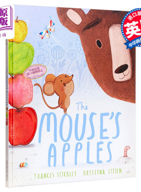进口原版 *Kristyna Litten The Mouse's Apples 老鼠的苹果 英文原版 3-6岁   Andersen Press UK