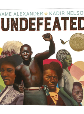 进口原版 瑞雅进口 The Undefeated 永不妥协 2020凯迪克大奖与纽伯瑞儿童文学奖 英文原版 英文版   Andersen