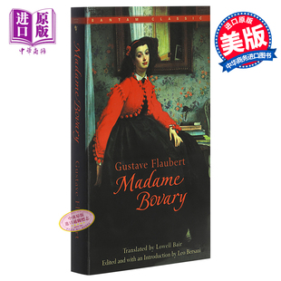 进口原版 *英文原版 经典名著 Madame Bovary包法利夫人 福楼拜 小说   Bantam Classics