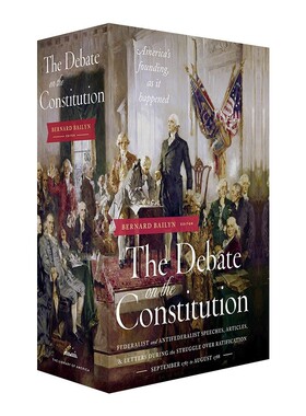 进口原版 The Debate on the Constitution Boxset 关于宪法的辩论 套装 英文版 进口英语原版书籍 英文原版 历史   Library