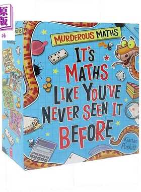 进口原版 *学乐可怕的数学 4册 Murderous Maths Its Maths Like Youve Never Seen It Before 英文原版 儿童读物    Scholastic U