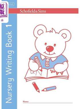 进口原版 *英国S&S教辅 Nursery Writing 1   幼儿园写作 1 英文原版 写作练习 三岁以上幼儿适用   Schofield and Sims