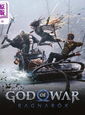 进口原版 *战神 诸神黄昏 游戏设定集 英文原版 The Art of God of War Ragnarok Amy Ratcliffe 索尼   Dark Horse Books
