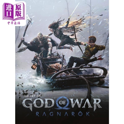 进口原版 *战神 诸神黄昏 游戏设定集 英文原版 The Art of God of War Ragnarok Amy Ratcliffe 索尼   Dark Horse Books