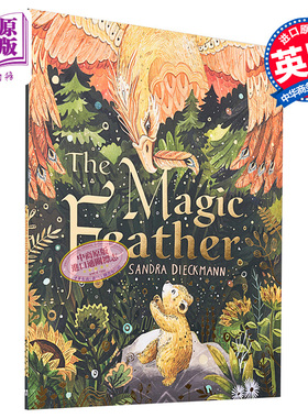 进口原版 *Sandra Dieckmann The Magic Feather 的羽毛（平装） 英文原版 进口图书 儿童绘本 动物故事图画书   Hodder