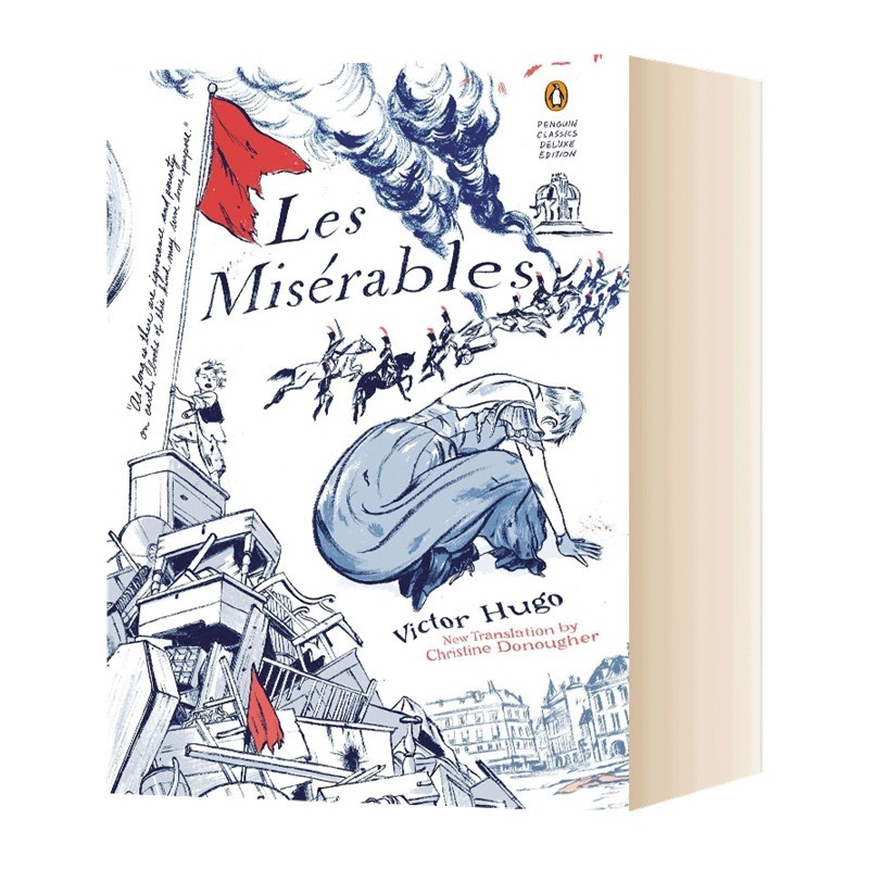 进口原版 悲惨世界 企鹅经典豪华毛边版 英文原版 Les Miserables 英文版 Victor Hugo 进口英语书籍   Penguin