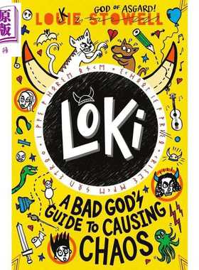 进口原版 *洛基日记5 Loki A Bad Gods Guide to Causing Chaos 英文原版 Louie Stowell 爆笑涂鸦   Walker Books Ltd