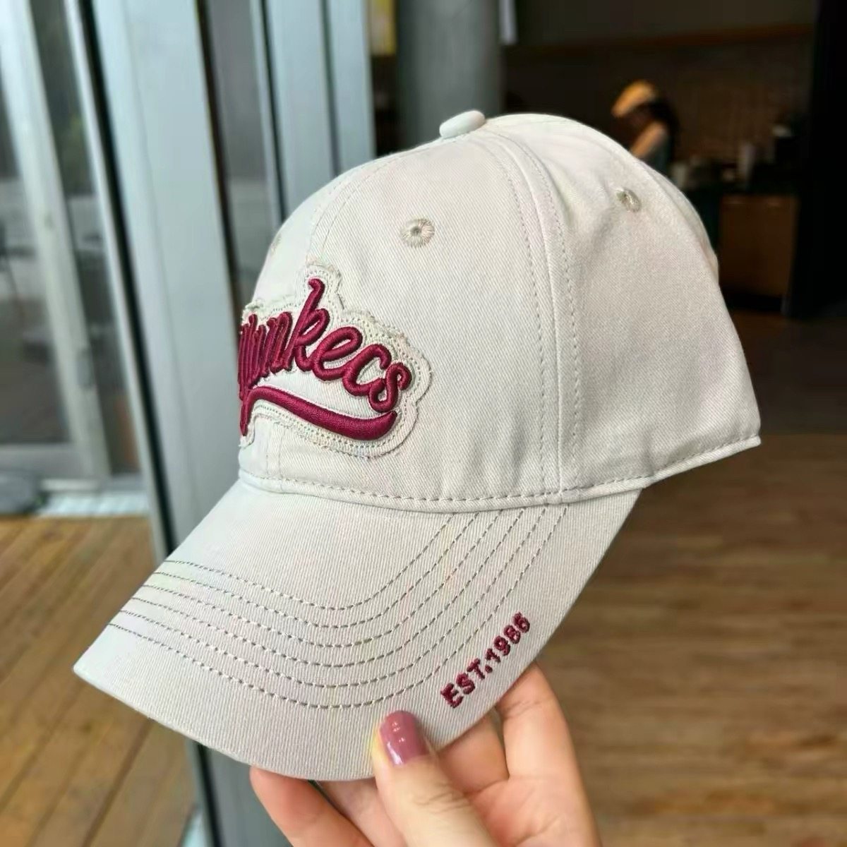 美式复古棒球帽女时尚休闲百搭字母弯檐鸭舌帽软顶情侣帽子男,服饰配件/皮带/帽子/围巾,帽子,淘宝优惠券,粉丝福利购,淘宝优惠卷