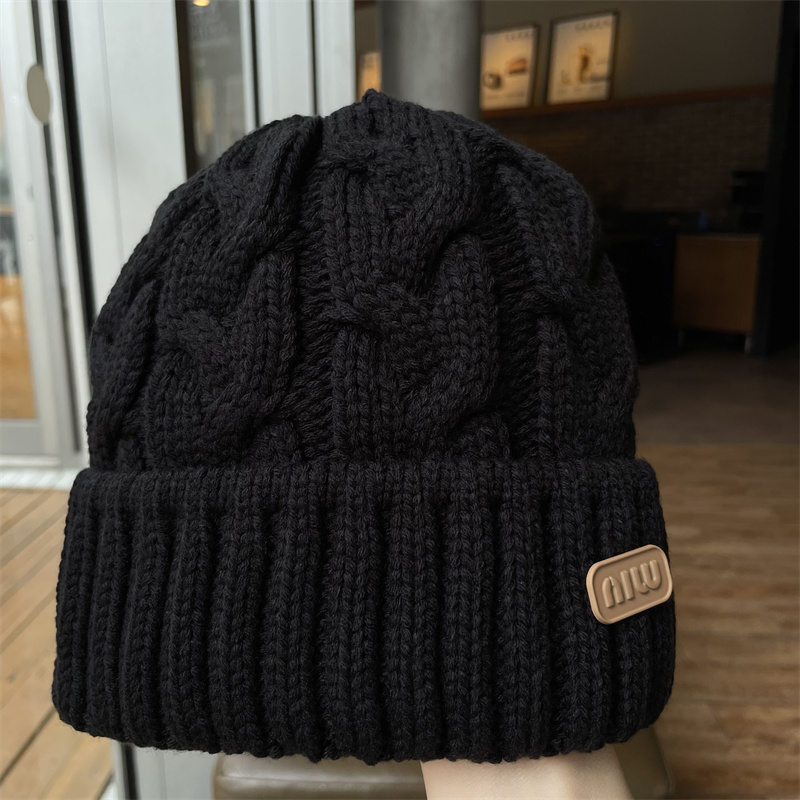 毛线帽出游休闲男女冬天护耳帽
