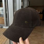 时尚 韩版 麂皮绒棒球帽子女秋冬新款 百搭鸭舌帽户外运动休闲遮阳帽