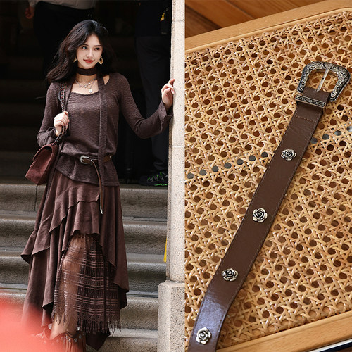 azure胸针小众锌合金复古法式