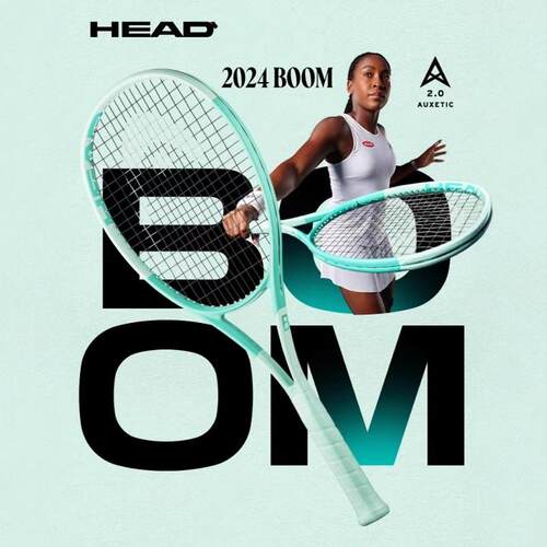 2026新款HEAD海德专业网球拍高芙BOOM全碳素男女士单拍初学大学生