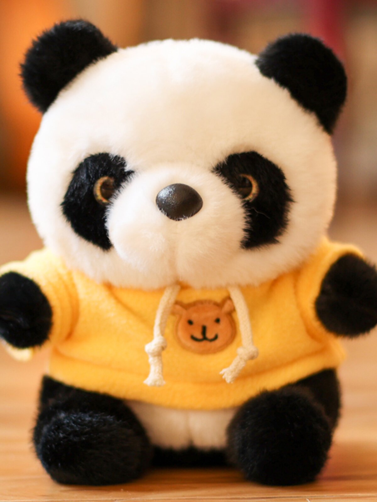 귀여운 레드 팬더 플러시 장난감 국보 자이언트 팬더 인형 잠자는 베개 어린이 생일 선물 걸레 인형