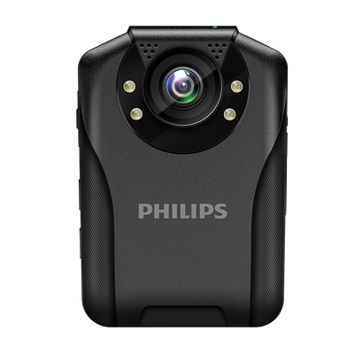 飞利浦执法记录仪器VTR8201高清4K红外现场工作胸前佩戴防爆现场