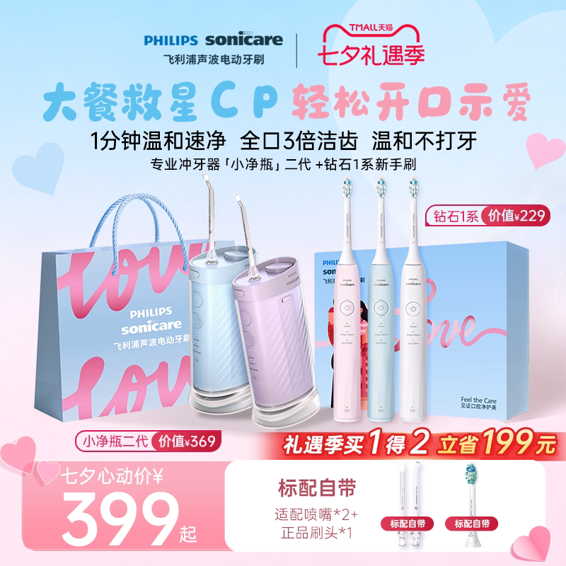 飞利浦新品便携冲牙器二代
